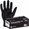 Premium Nitrile Disposable Gloves, 6 mil, Powder-Free, Fully Textured, XL, 100 PK, Black